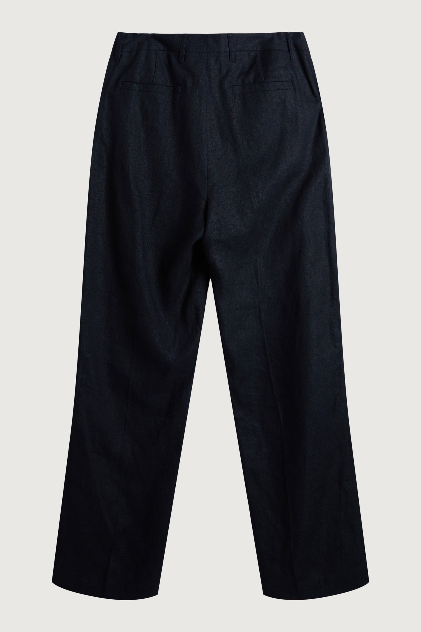 100% LINEN STRAIGHT LEG PANT