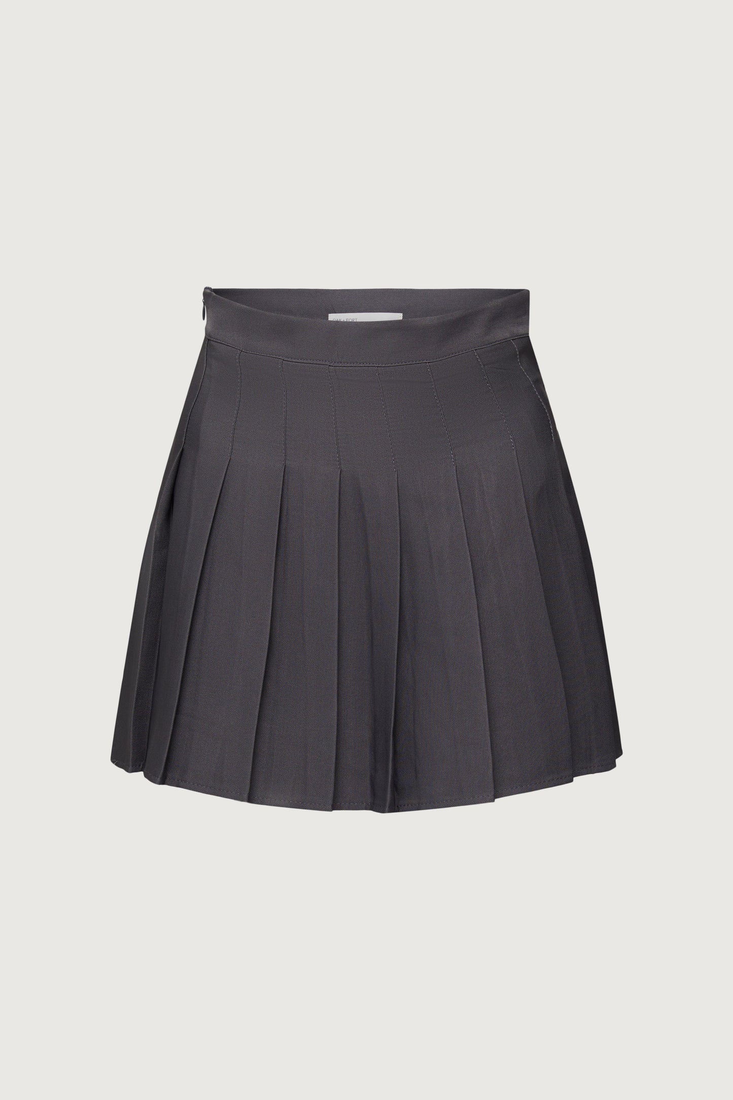 PLEATED MINI SKIRT