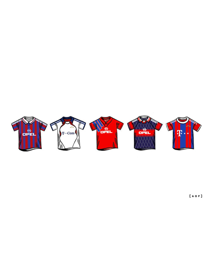 ART OF Bayern Classics Framed Print | German Football Wall Art