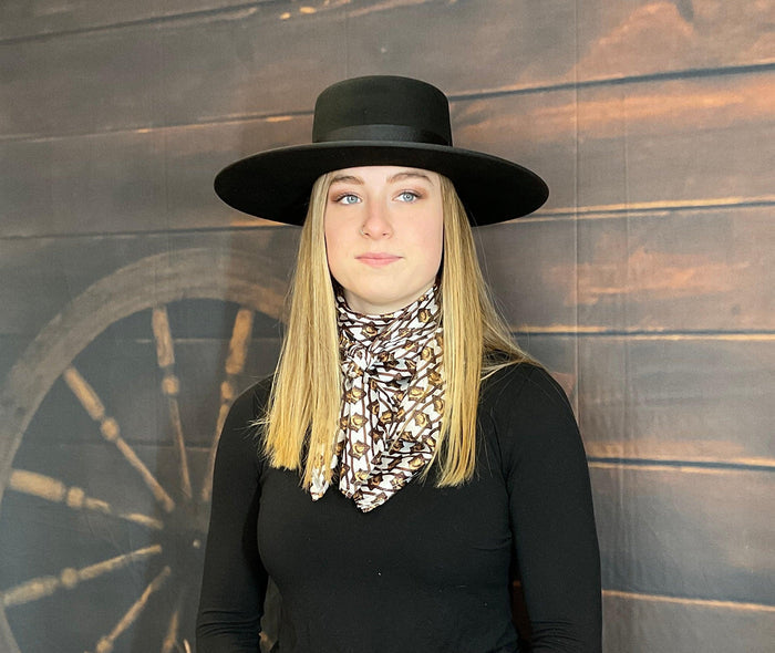 Bullhide Fandango Black Flat Crown Premium Wool Cowgirl Hat 0815BL-Painted Cowgirl Western Store