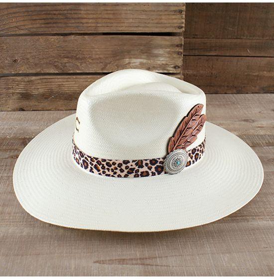 Charlie 1 Horse Natural Heatseeker Straw Cowgirl Hat CSHESK-343681-Painted Cowgirl Western Store