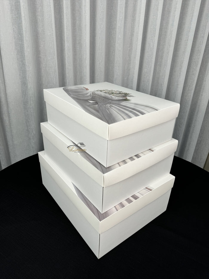 Liman Home Decor - Liman Online Hijabi Bruid Doos 3 delig