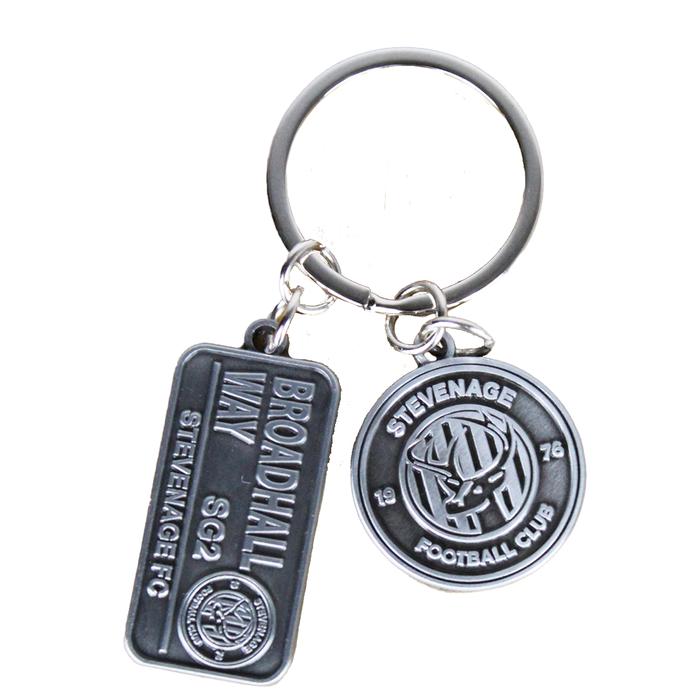 Metal 2 Chain Keyring