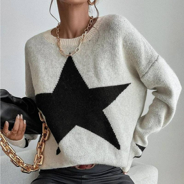 Star Pullover Sweater