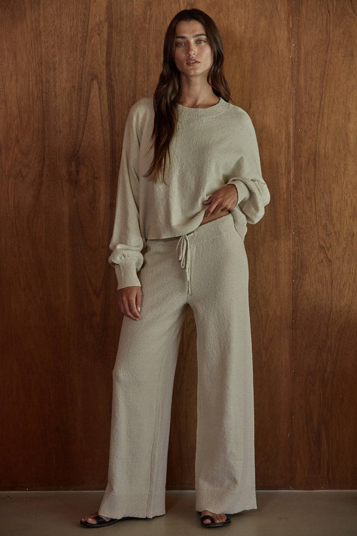 W1634T2 | Knit Sweater Long Sleeve Pullover