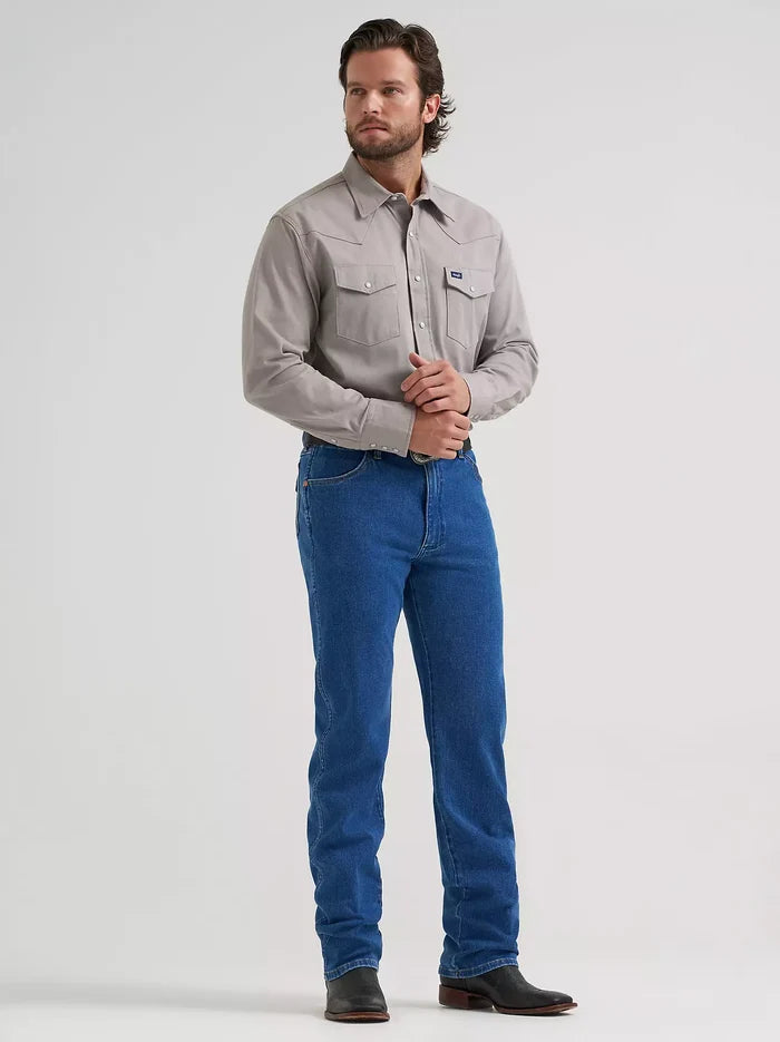 Wrangler Men’s Stone Cowboy Cut Toughlite Original Fit Boot Cut Jeans 112381865