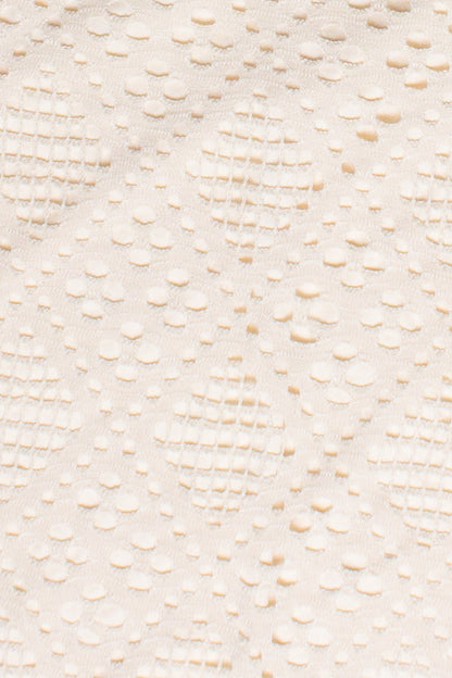 Diamond Pointelle Beaded Halter Mini Dress
