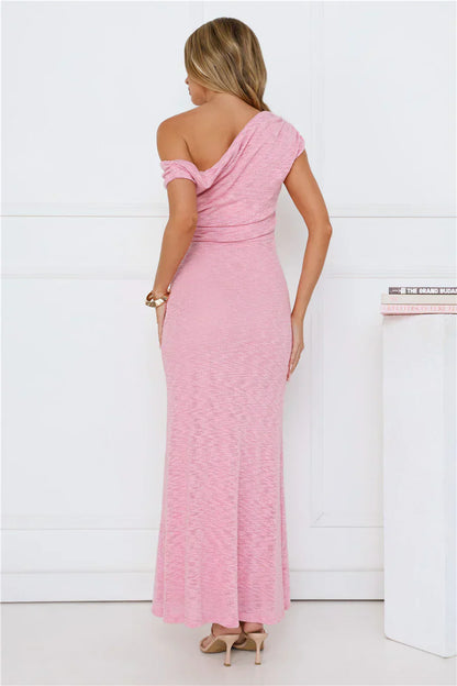 In My Style Era Off Shoulder Maxi Dress