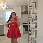 It Girl Confidential Satin Mini Dress Red