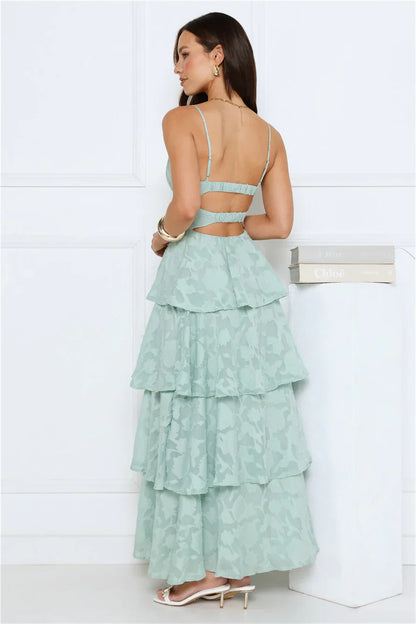 Noir Envy Maxi Dress Sage