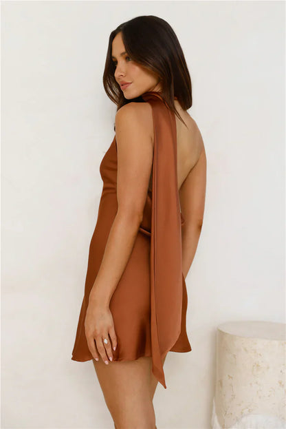 Secret Wishes Satin Mini Dress