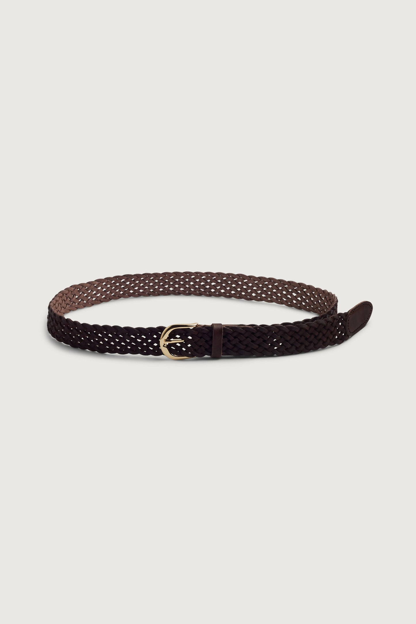 BRAIDED LEATHER BELT