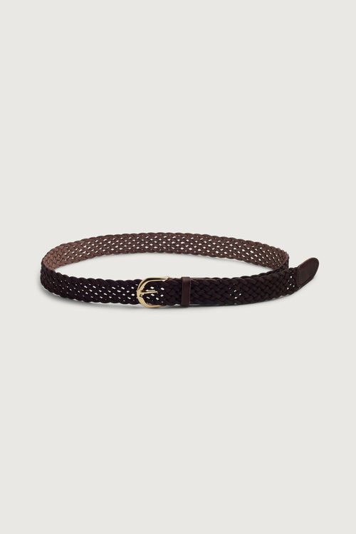 BRAIDED LEATHER BELT