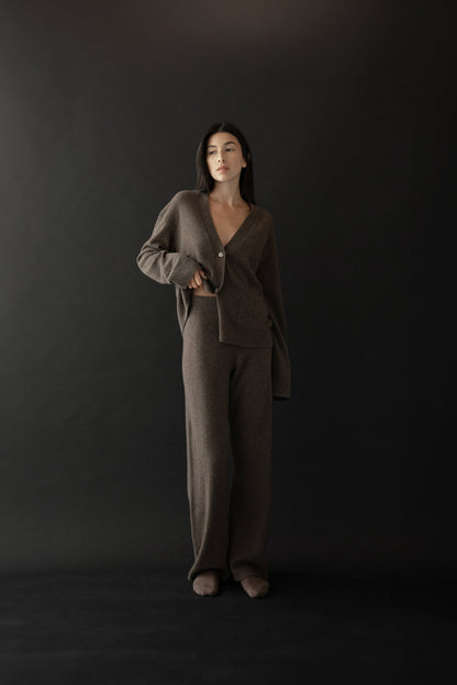 100% CASHMERE CARDIGAN