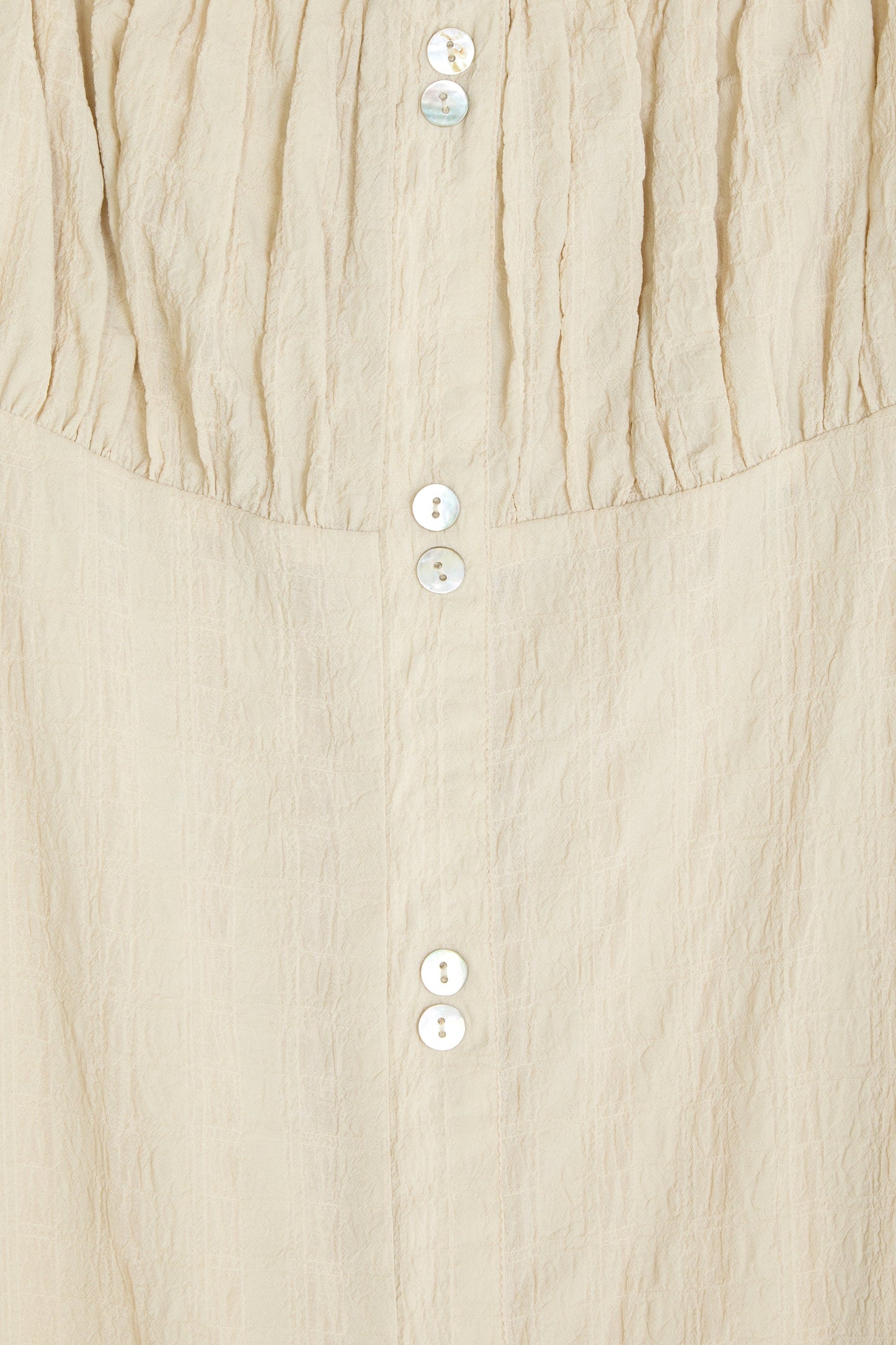 BUTTON FRONT MIDI DRESS