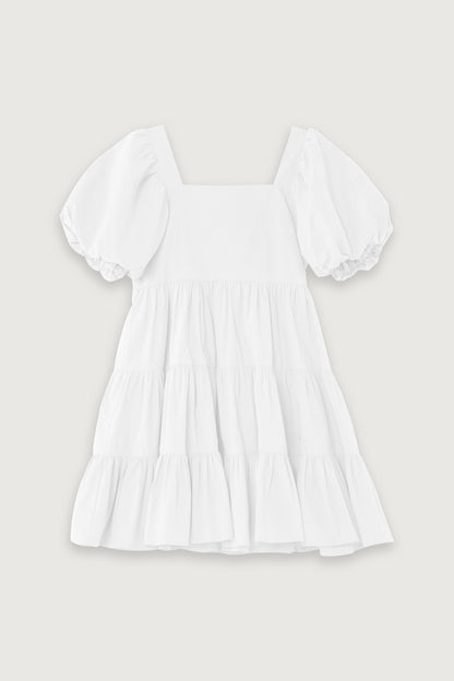 PUFF SLEEVE DRESS