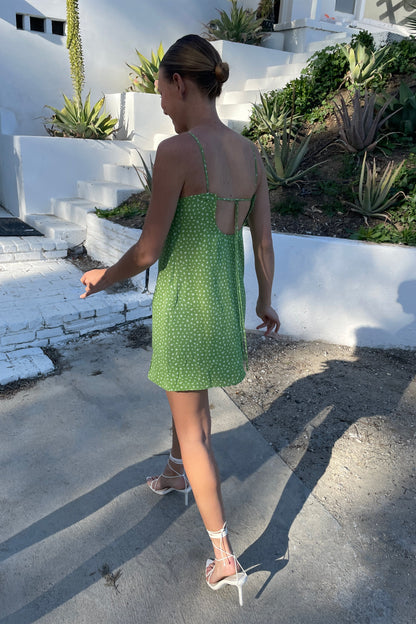 PRINTED MINI DRESS