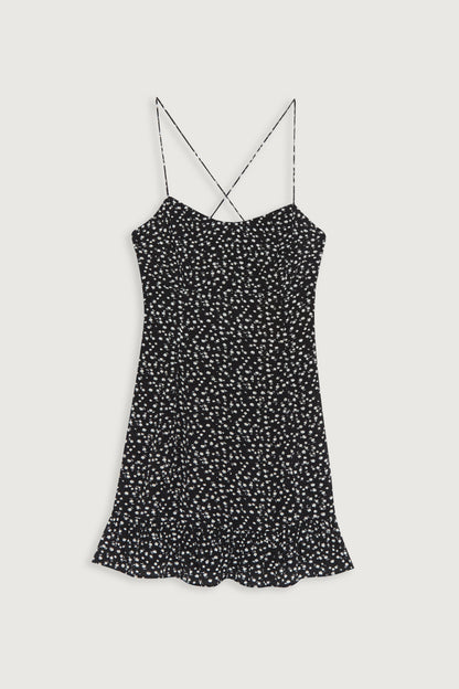 MINI RUFFLE DRESS