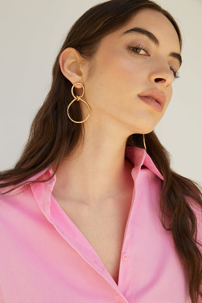 KNOT DROP EARRING