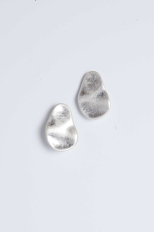 FLAT PEAR-SHAPE EARRING
