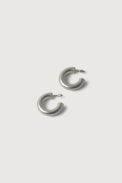 MATTE HOOP EARRING