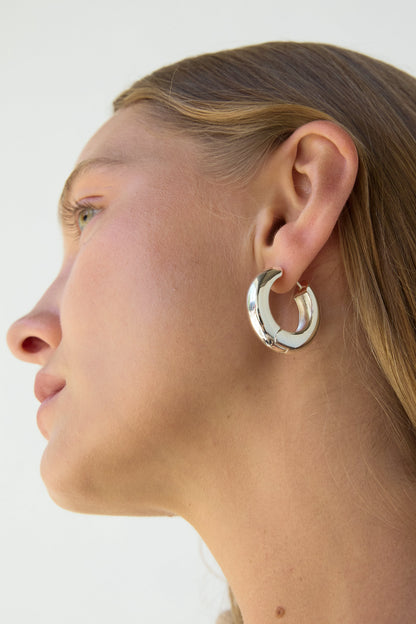 CHUNKY HOOP EARRINGS