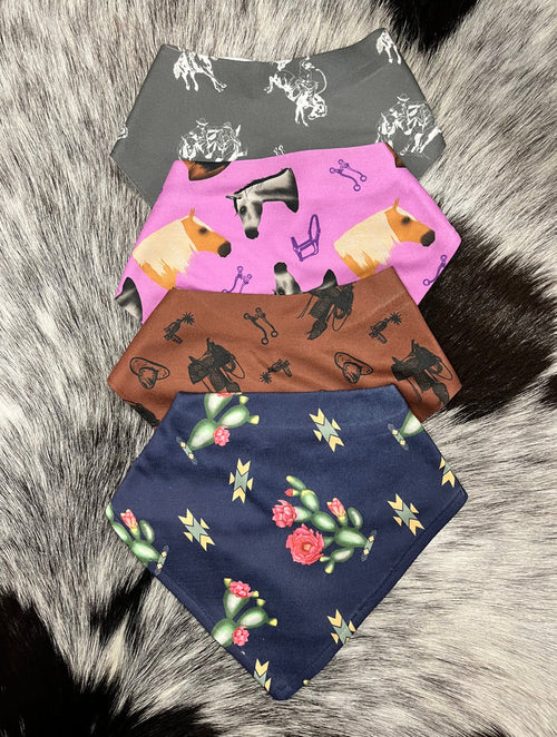The Whole Herd Cowbabe Bibs-Painted Cowgirl Western Store