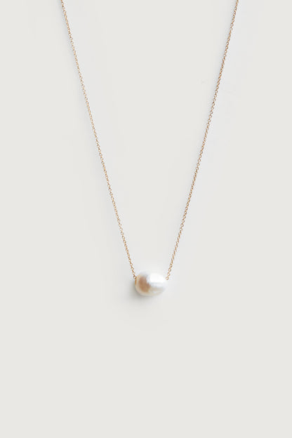 NATURAL PEARL CHAIN NECKLACE
