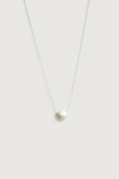 NATURAL PEARL CHAIN NECKLACE