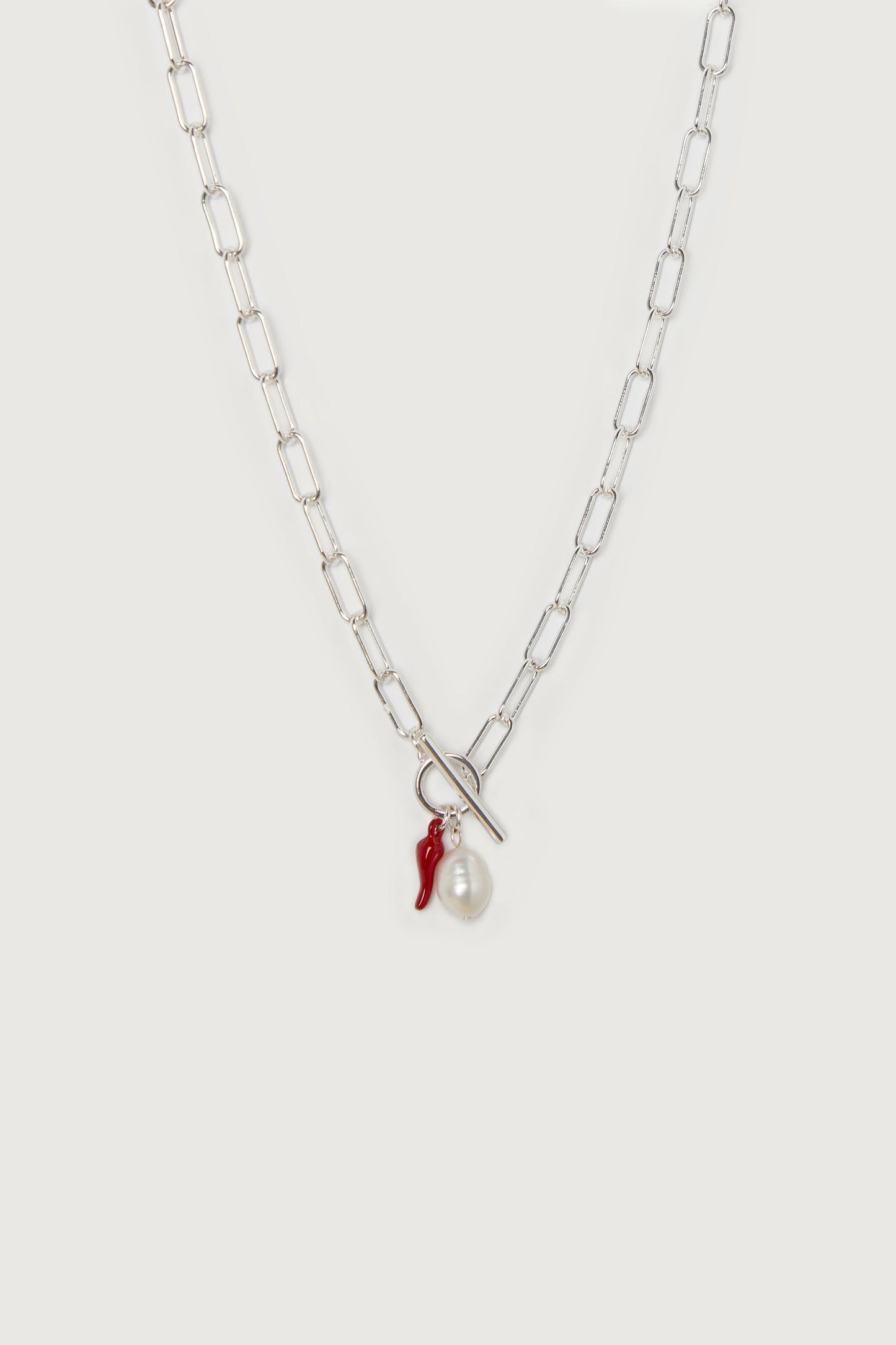 PEARL AND CHARM CHAIN