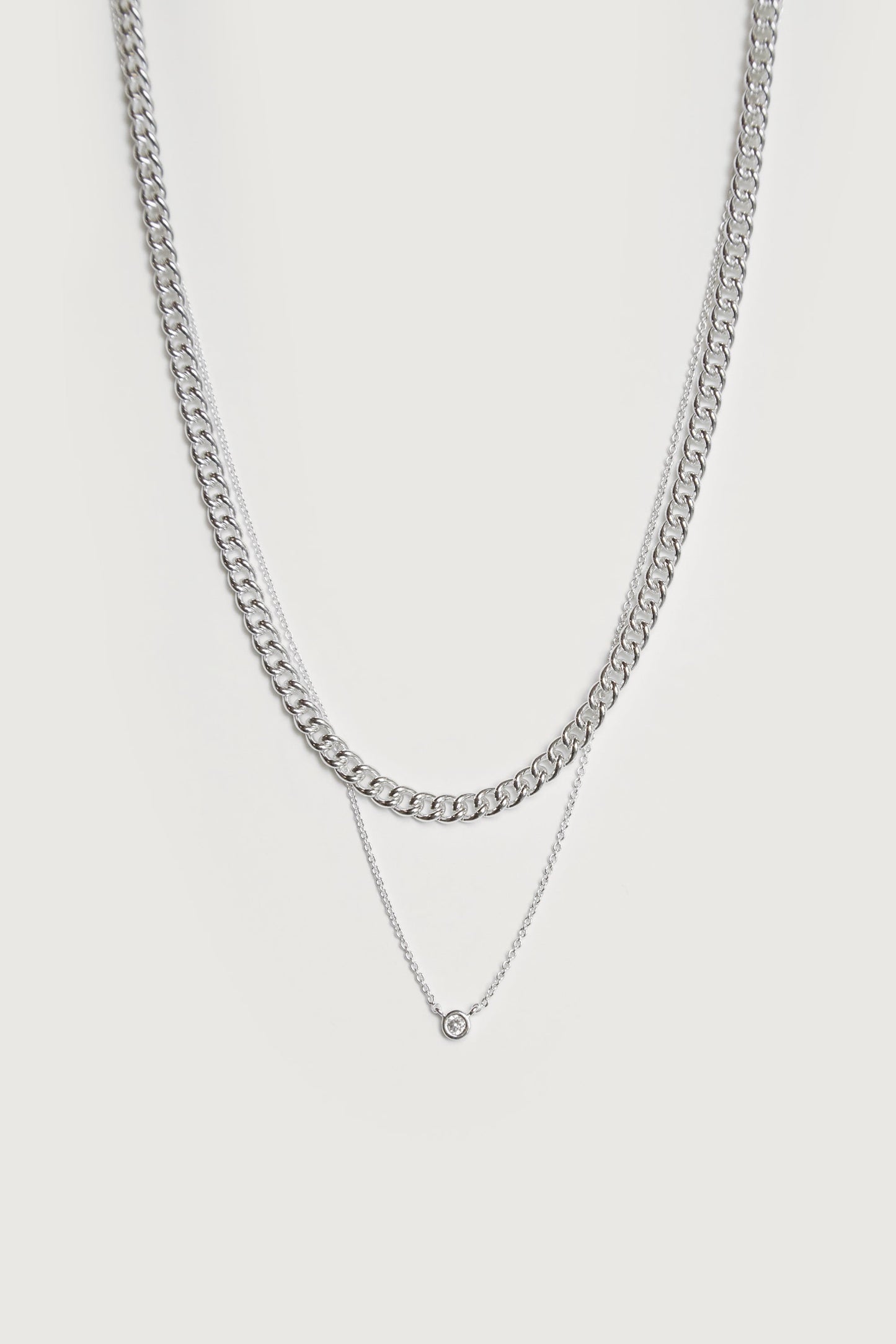 LAYERED CHAIN NECKLACE