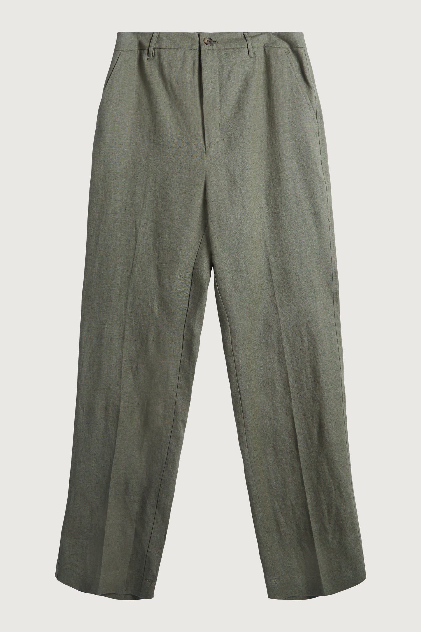 100% LINEN STRAIGHT LEG PANT