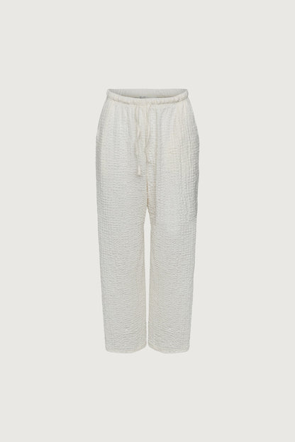 DRAWSTRING CRINKLE PANT