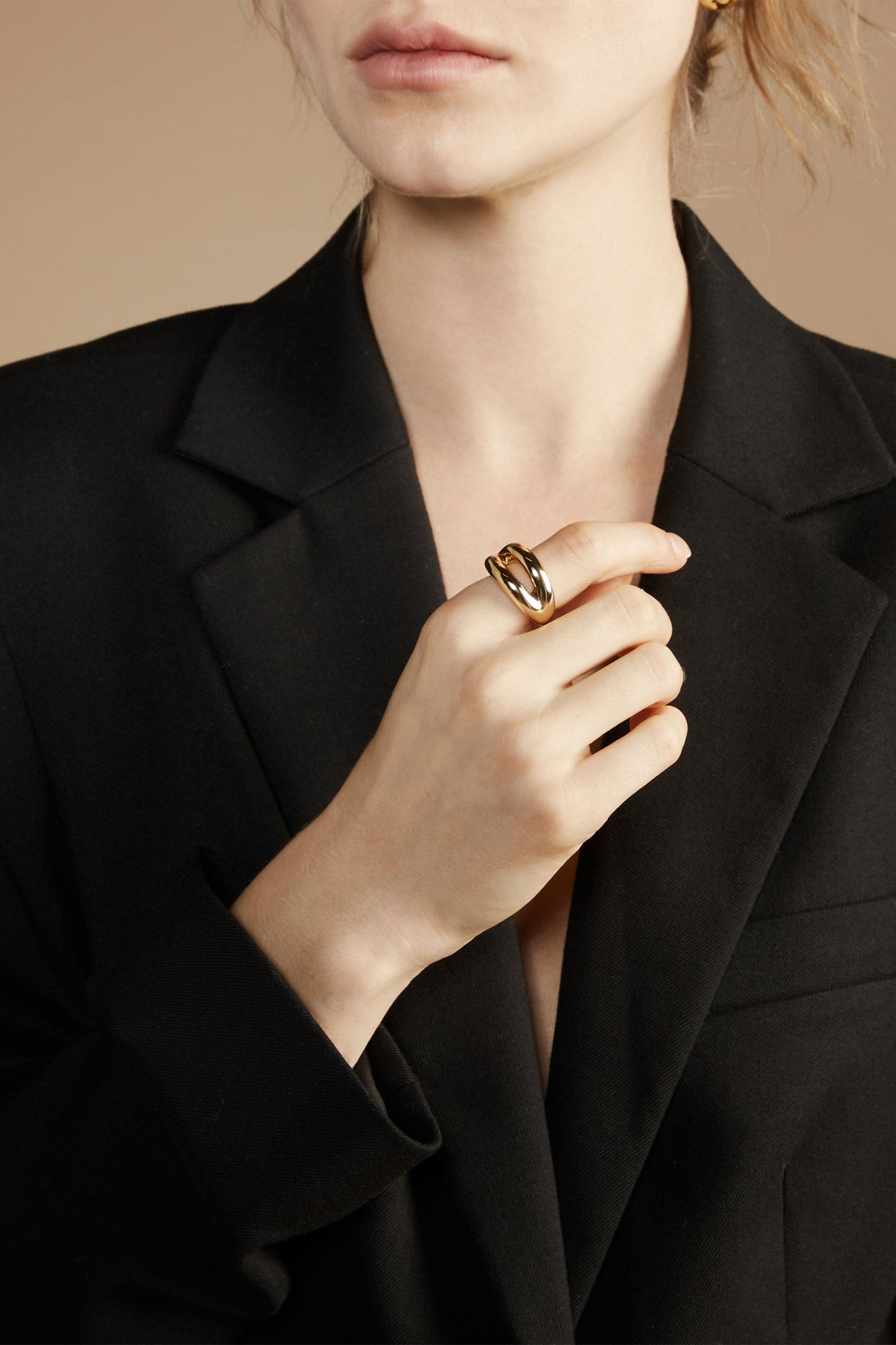 DOUBLE DOME RING