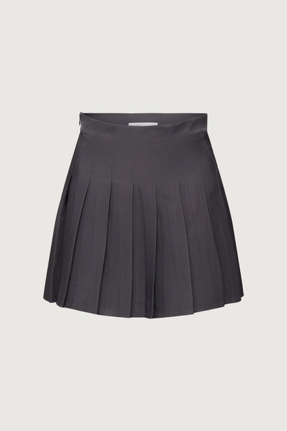 PLEATED MINI SKIRT
