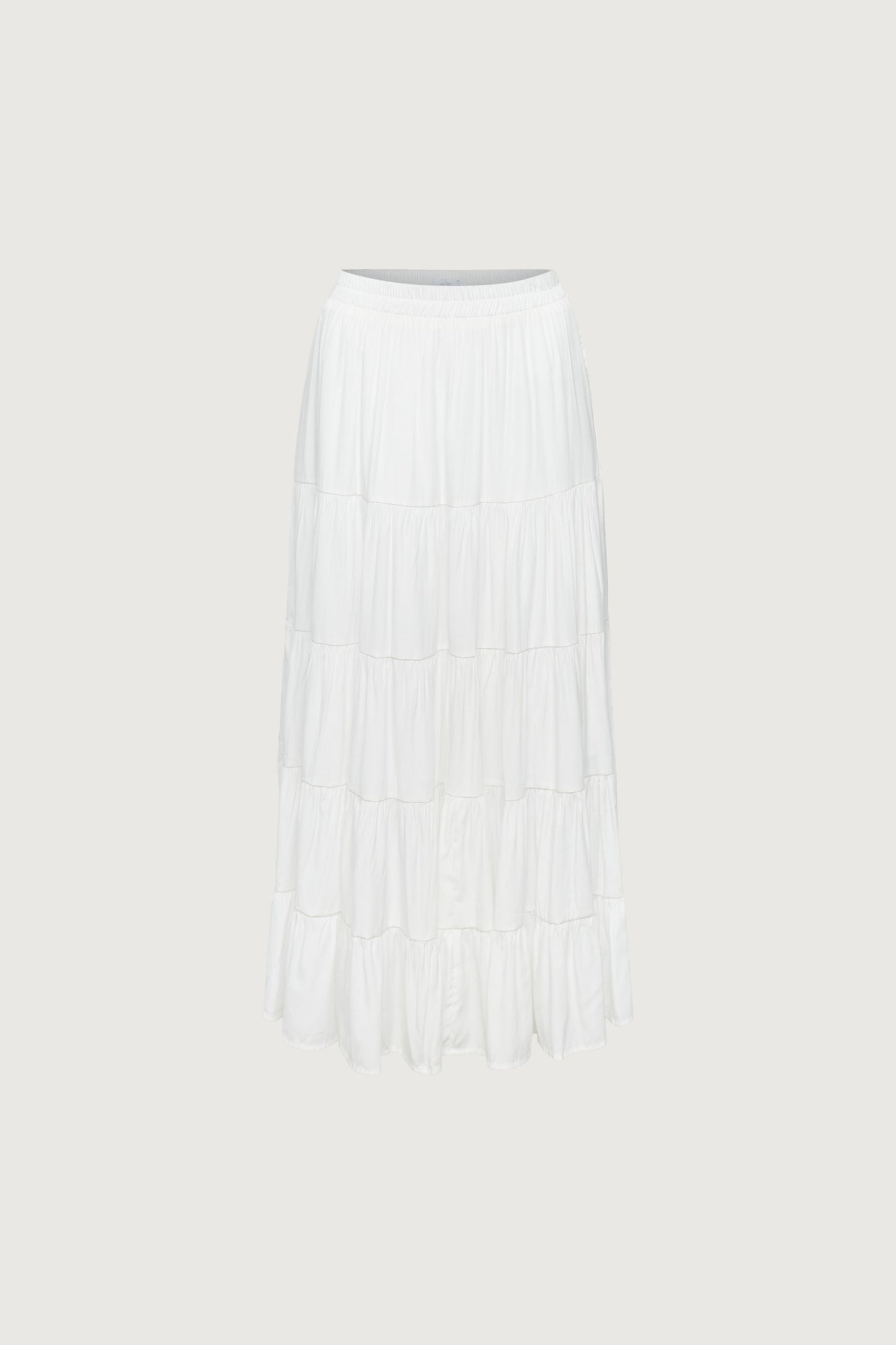 FIVE TIERED MAXI SKIRT