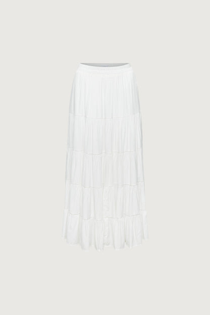 FIVE TIERED MAXI SKIRT