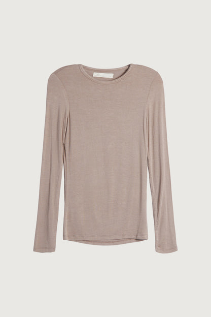 CREWNECK LONG SLEEVE TOP