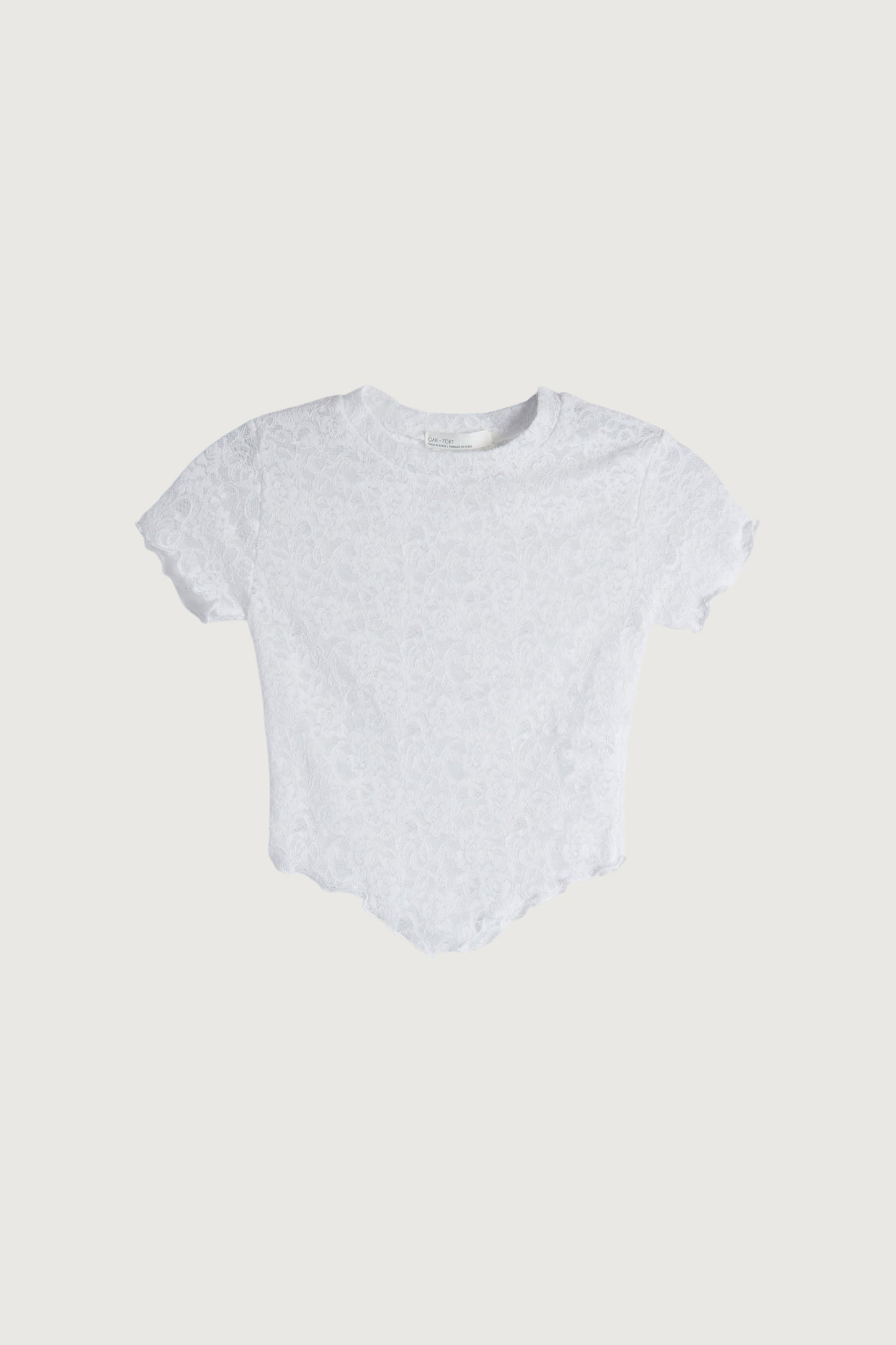 LACE MESH TOP