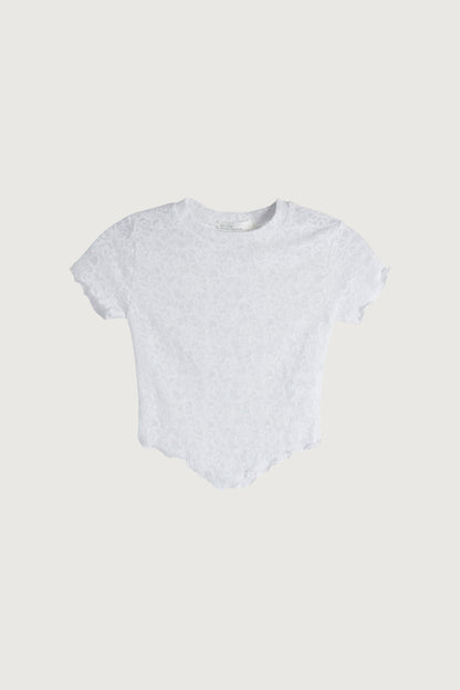 LACE MESH TOP