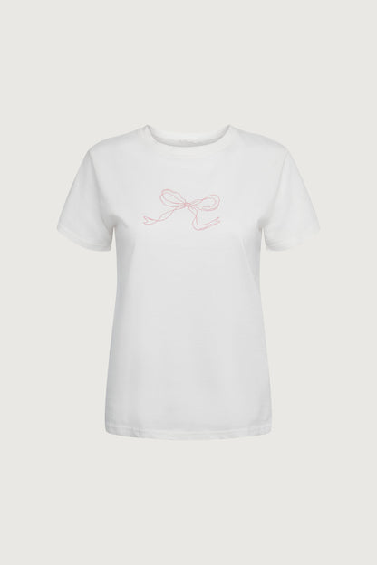 BOW GRAPHIC T-SHIRT