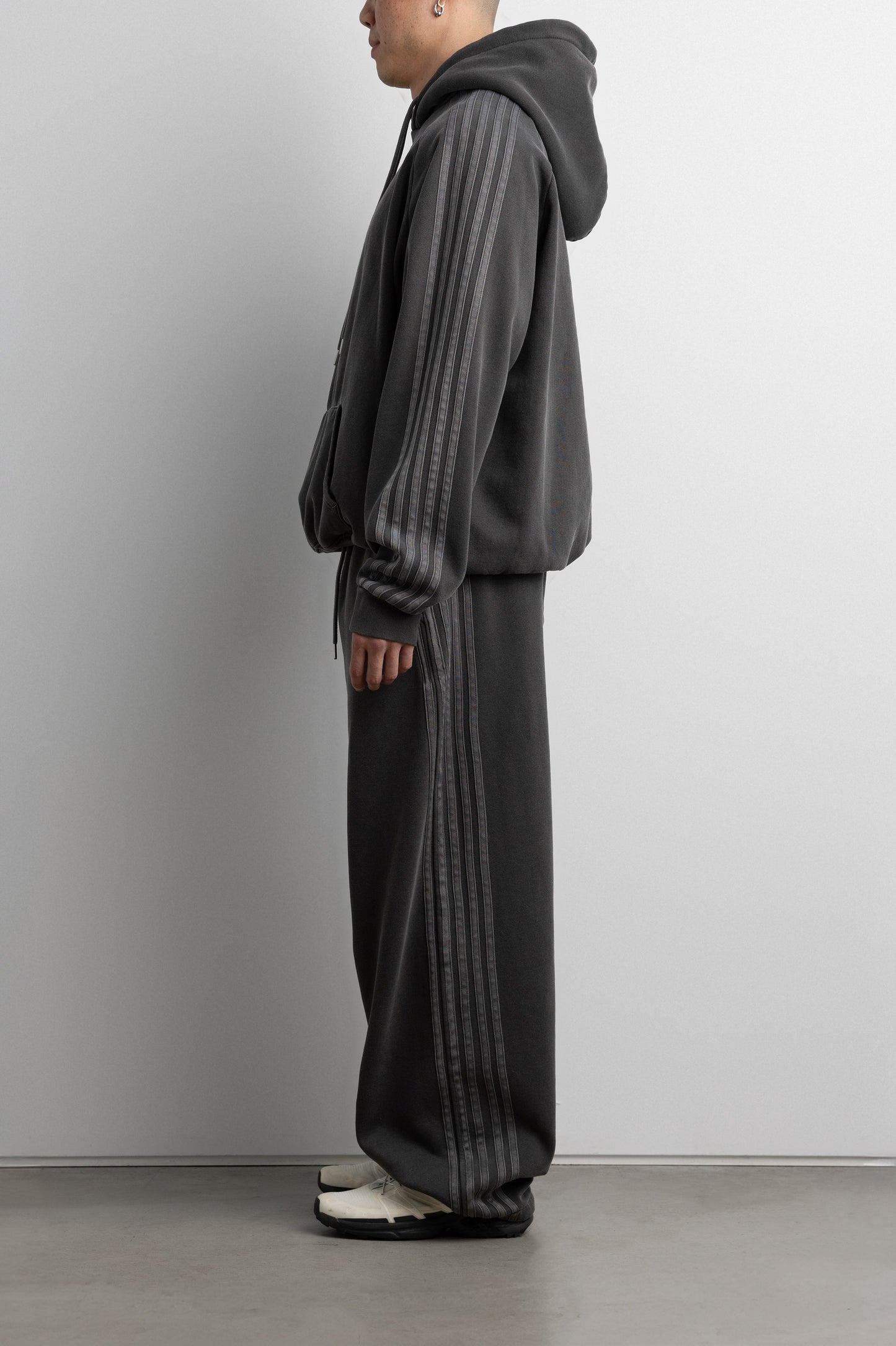 FLEECE STUDIO BOYFRIEND TRACK HOODIE