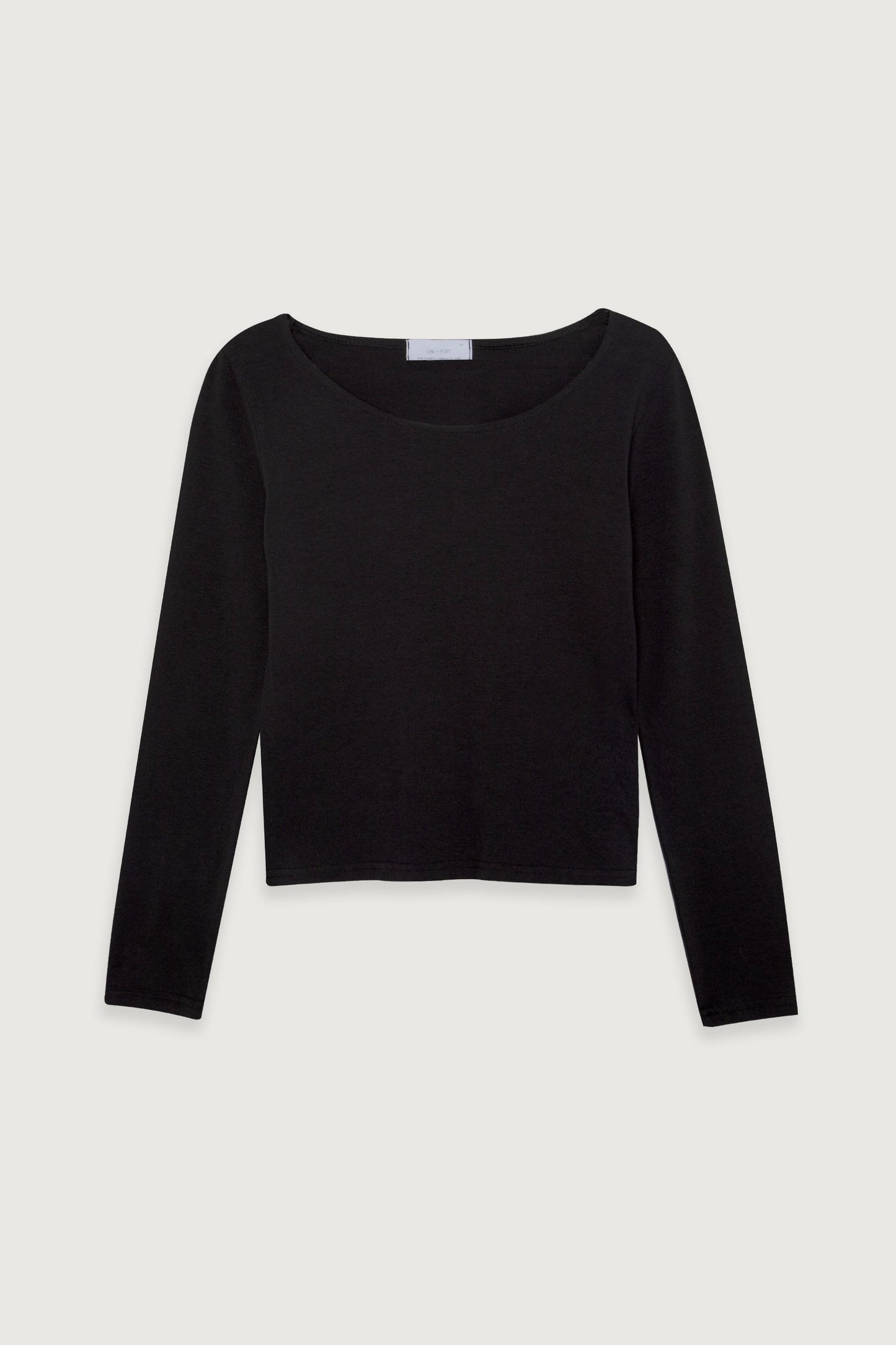 CROPPED LONG SLEEVE TOP