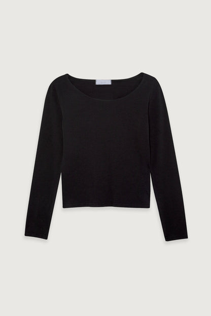 CROPPED LONG SLEEVE TOP