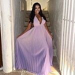 Love Letter To You Maxi Dress Lilac