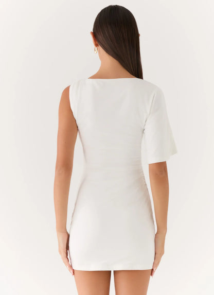 Omari Mini Dress - White
