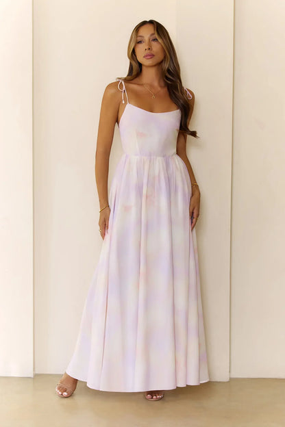 Little Bit Of Magic Maxi Dress Lilac