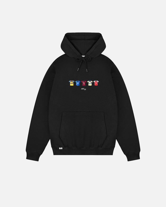ART OF AFC Embroidered Classics Black Hoodie | Football Sweat