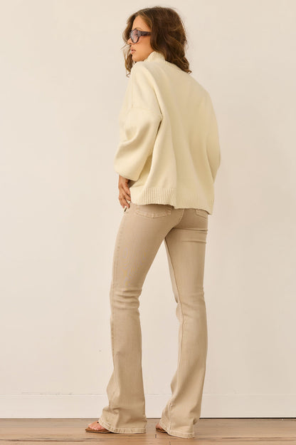 Aftersun Knit Sweater - Cream