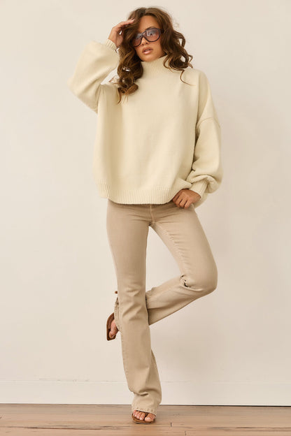 Aftersun Knit Sweater - Cream